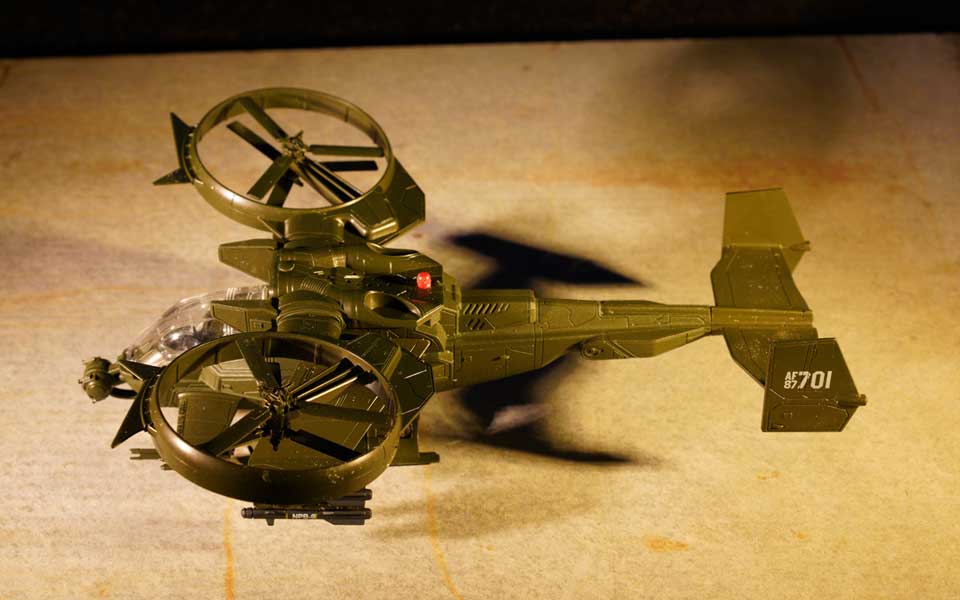 Startbereiter AT-99 Scorpion VTOL Senkrechtstarter-Kampfhubschrauber der Avatar-Staffel