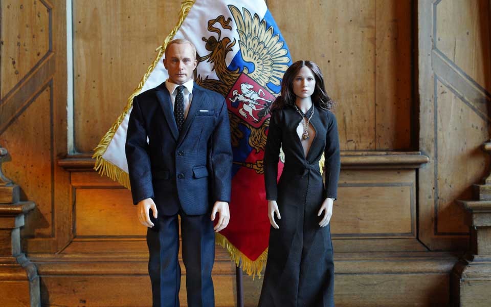 Sondergesandte Laura Kraft unterhält sich mit Kremlchef Wladimir Putin in Moskau