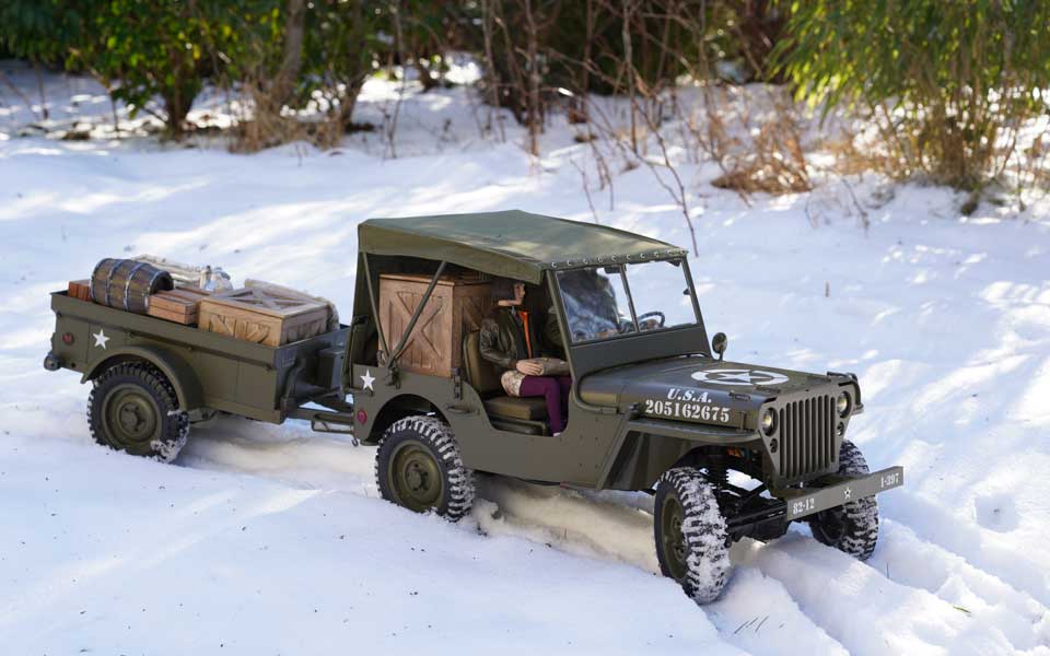 Personen-, Waren- und Posttransport in von der Zivilisation abgeschnittene Gebiete