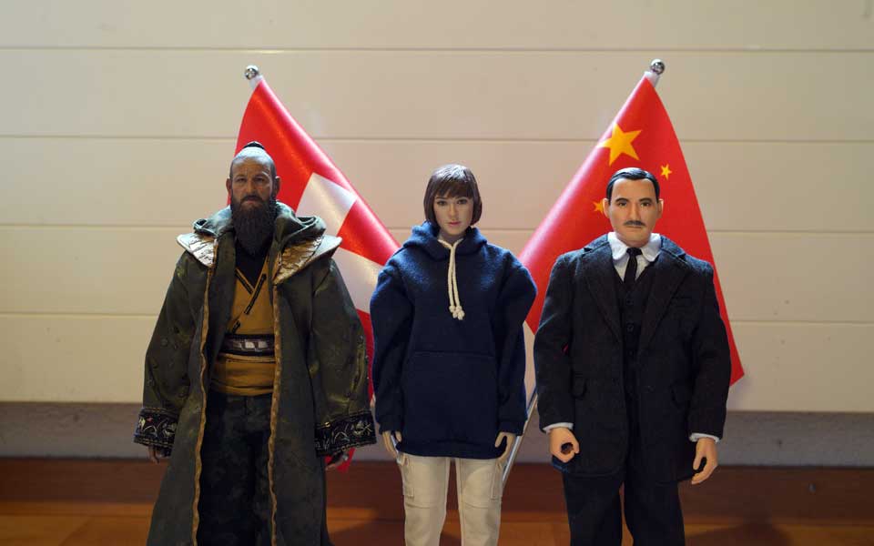 Ben Königsfeld und Amaya Gubser treffen den Verkehrsminister Li Xiaopeng aus China